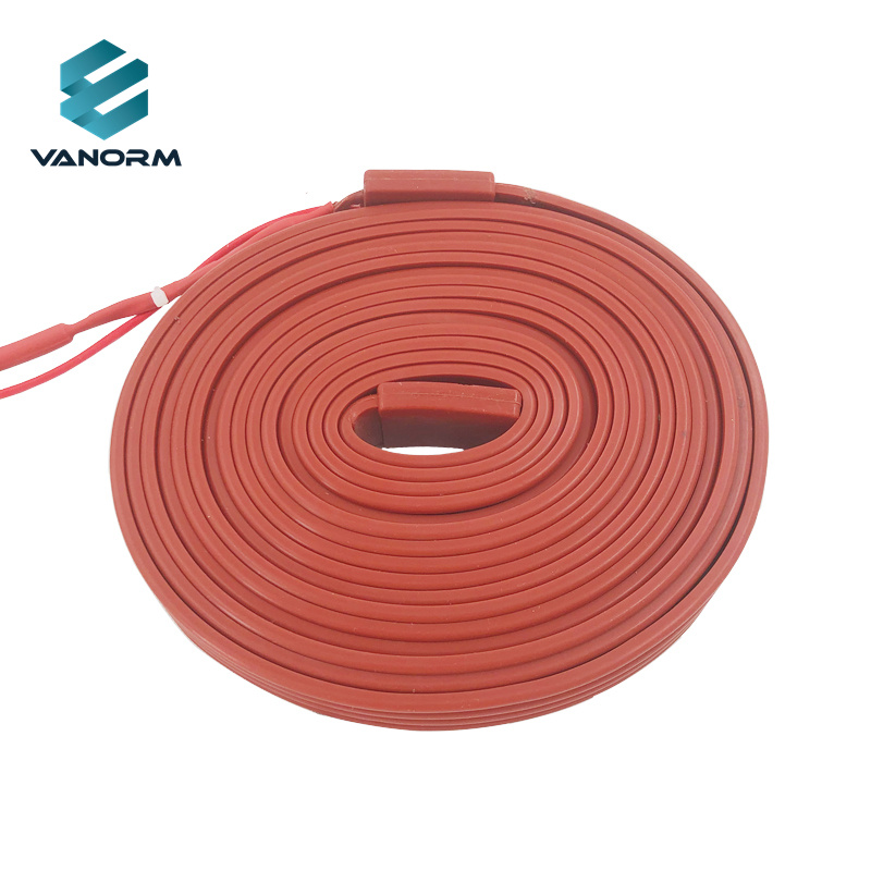 High Temperature 220v 80w Industrial Electric Flexible Silicone Pipe Heating Strip - 영상 4