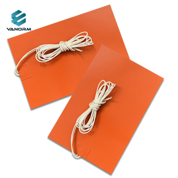 Custom 110V 220V Flexible Silicone Heating Pad Silicon Rubber Heater Band