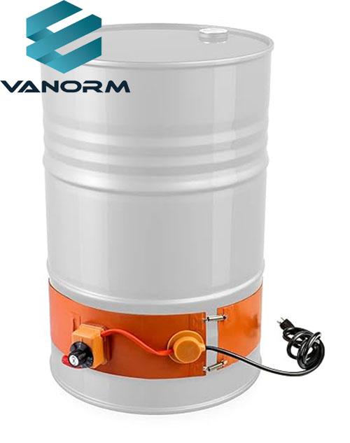 Customizable Electric Oil Drum Silicone Heating Belt Oil Gas Tank Metal Barrel Heater Silicone Rubber Heater - Imagem 5