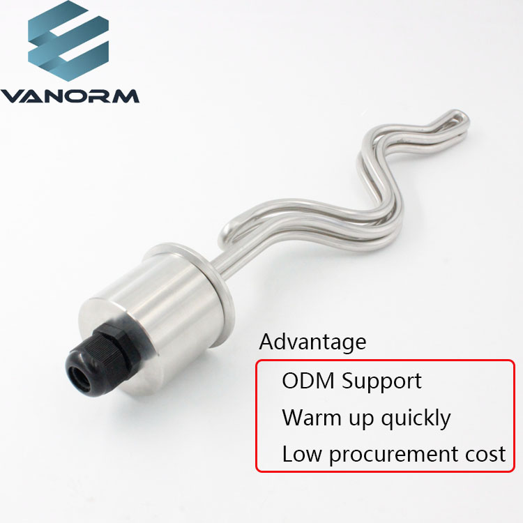 240V 5500W Tri-Clamp Ripple Heating Element Stainless Steel Electric Immersion Water Heater Automatic Motor Competitive Price - Image 5