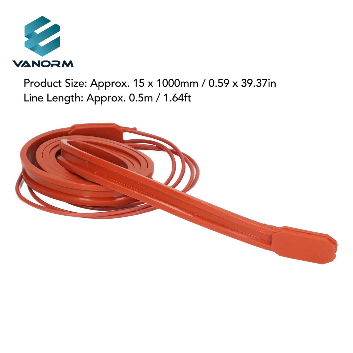 Electric Flexible Silicone Rubber Crankcase Heater Belt/ Heating Cable/ Drain Pipe Heater - ภาพ 6