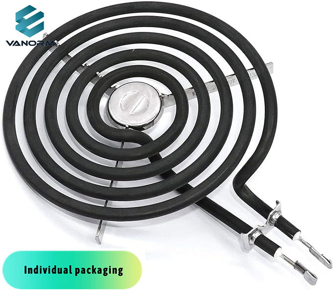 WB30M1 6" Range Stove Burner Top Surface Element Set Replacement for G.E Hot-Point Ken-More Electric Heati - Bild 5
