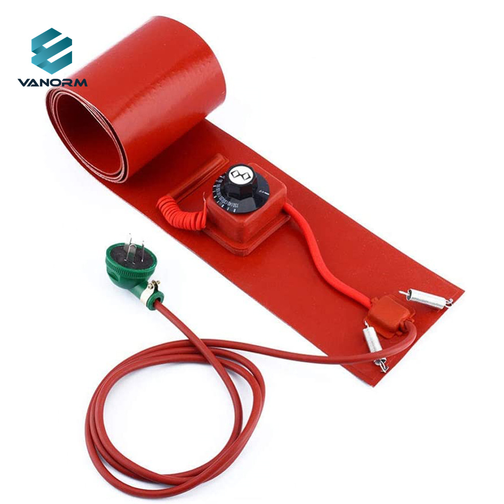 Silicone Rubber 200l Drum Heating Belt Barrel Heating Blanket Drum Heater Jacket