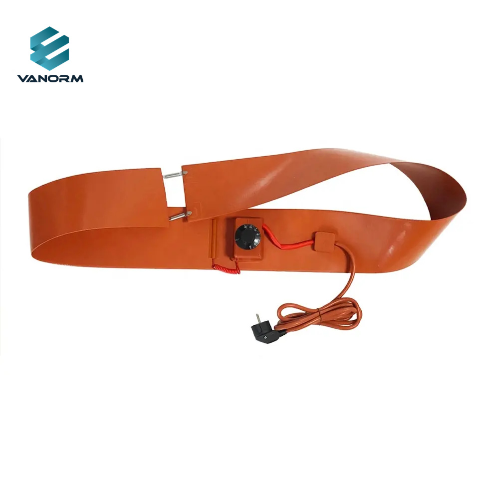 Silicone Rubber 200l Drum Heating Belt Barrel Heating Blanket Drum Heater Jacket - Slika 6