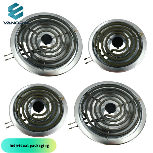 MP22YA Stove Burner Element Replacement Set & Whirlpool Drip Pans, Perfectly Fit Whirlpool Electric Range Stove Top