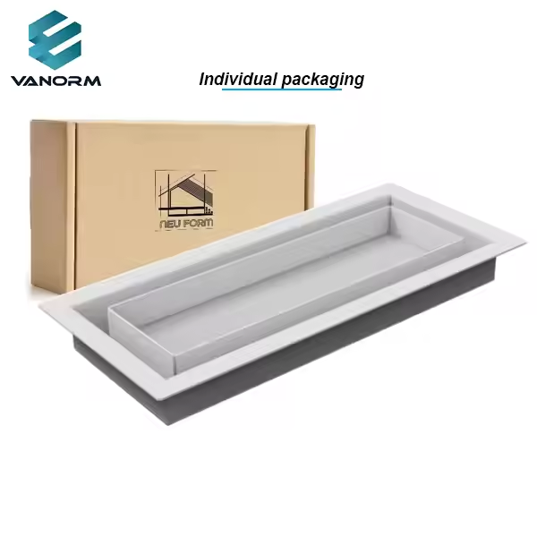 Modern Floor Register Black Removable Building Supplies Flush Mount Air Vent for AC and Heating Heavy Duty Steel Material 4*10