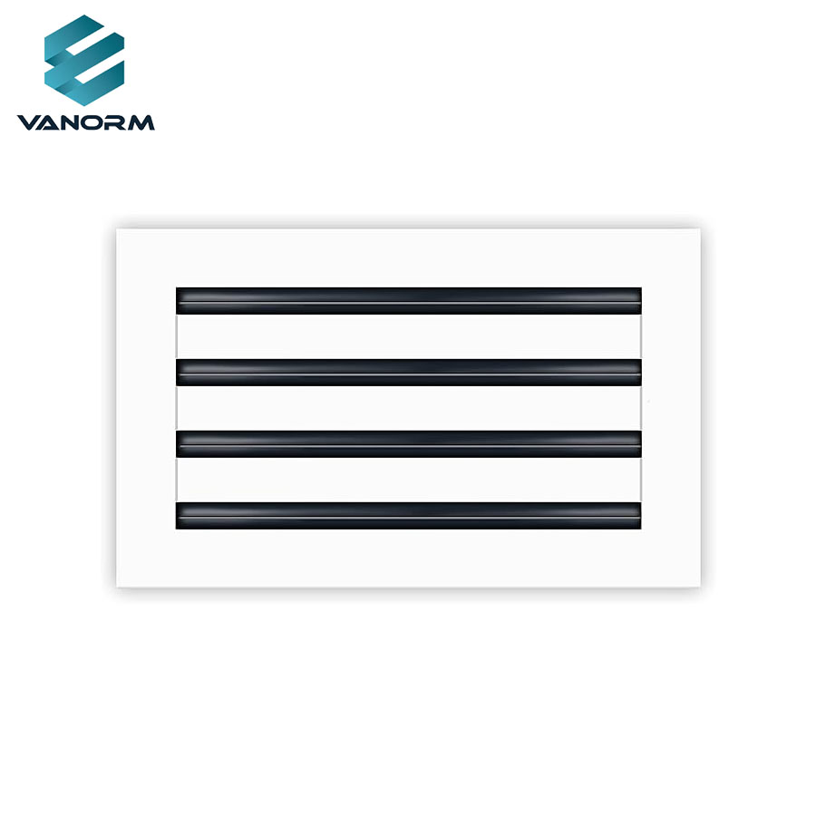 Modern AC Vent Cover 14x8 White Aluminum Alloy Plastic Air Register Grille for Ceiling Walls Floors Square Shape for Office Use