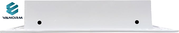 14x8 Modern AC Vent Cover White Air Register & กระจังหน้าสำหรับผนังเพดาน & Floors Rectangle Made of Aluminum Alloy Plastic - ภาพ 4