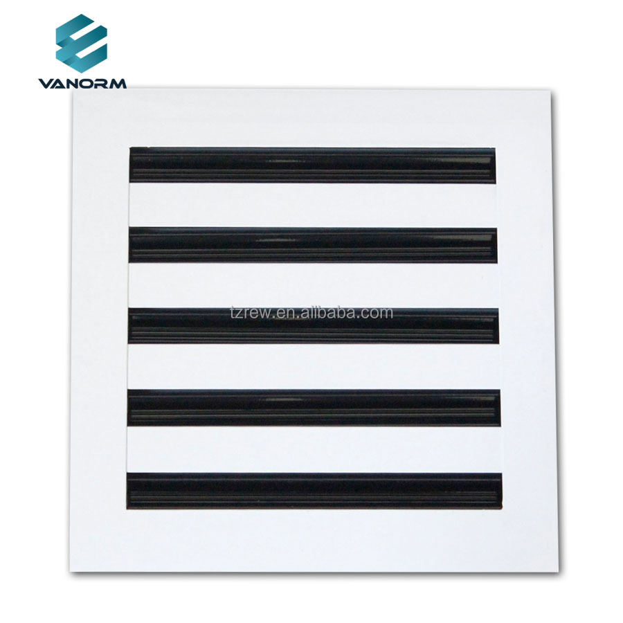 10x10 Modern AC Vent Cover Decorative White Aluminum Alloy Heating Cooling Register Grille for Ceiling Walls Floors