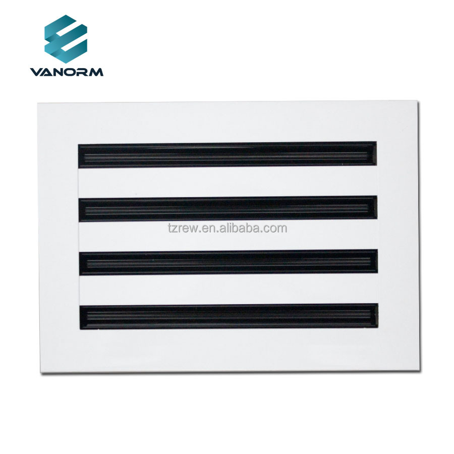 12x8 Modern AC Vent Cover - Decorative White Air Vent - Standard Linear Slot - Register Grille for Ceiling, 墙 & 地板