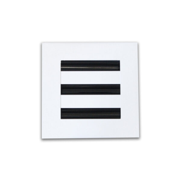 6X6'' HVAC Systems Linear Air Vent with 3 Slots Register and Grille Product Aluminum Alloy Material