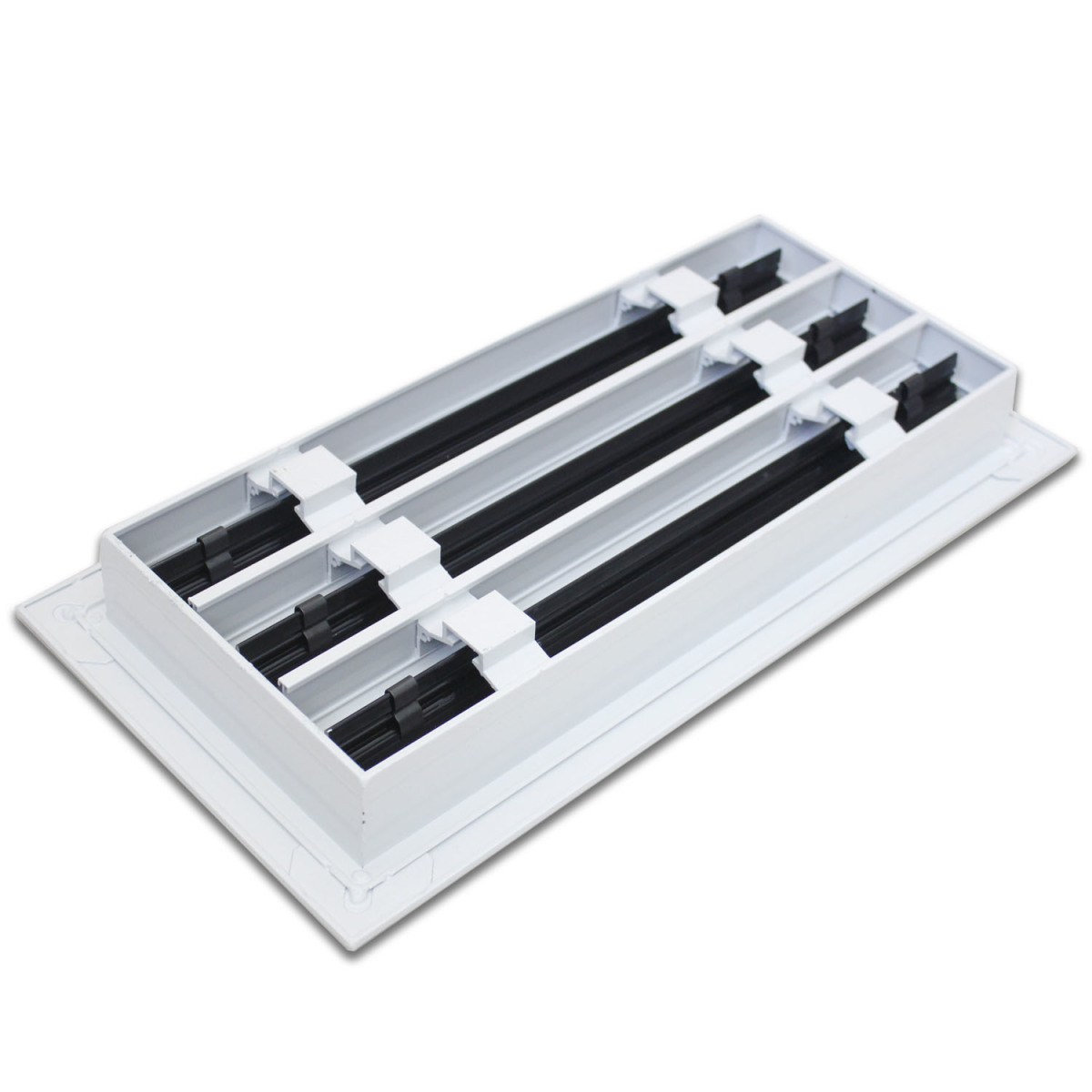 14X6'' Modern Design HVAC Systems Linear Air Vent with 3 Slots Register and Grille Contemporary Ventilation Product - 图片 5