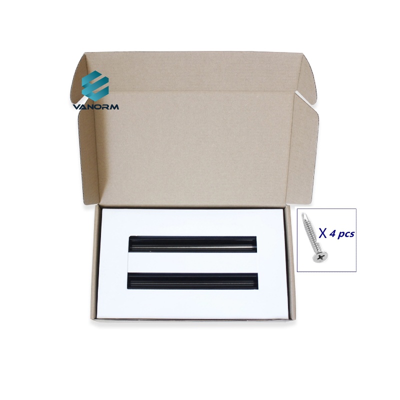 Modern 8*4" 2 Slot Linear HVAC Air Vent Ceiling Register Sleek Grille Diffuser for HVAC Systems - Image 4