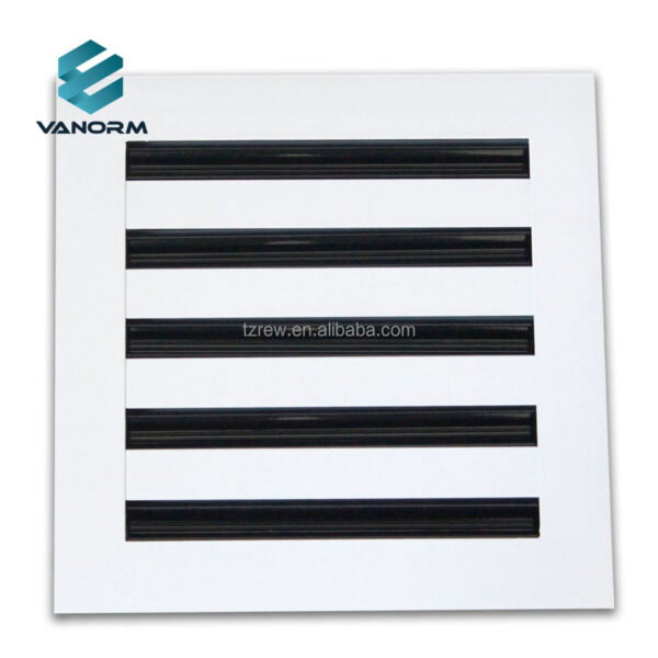 12x12 Modern AC Vent Cover Decorative White Aluminum Alloy Air Diffuser Standard Linear Slot-for Home or Office