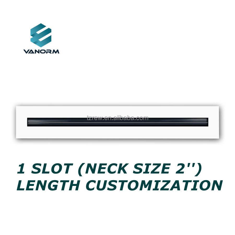 Modern AC Air Vent - Aluminum Ceiling Linear Diffuser - Air Ventilation Grille Factory Supply for Outdoor Application - Image 5