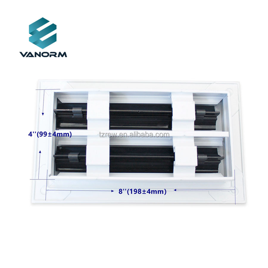 8*4 Air Conditioning Vent Duct Cover Aluminum Linear Slot Diffuser - Image 3