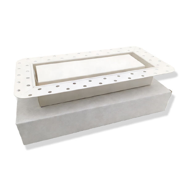 VANORM 4x10 Inch White Minimalist Wall Ventilation Diffuser Easy Installation Rectangle Shape for HVAC Systems Home/Office/Hotel - Bild 3