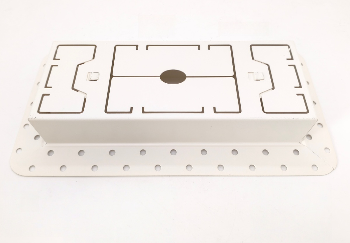 Modern White HVAC 4 * 10 Inch Ventilation Advection Wall/Floor Vent Metal Ceiling Drywall Registration Ceiling air Diffuser - 图片 5