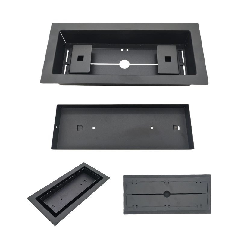 Black 4X12 Stainless Steel Flooring Vent Cover Modern Drop-in Design Heavy-Duty Metal Fits Tile/Wood Other Flooring Inserts