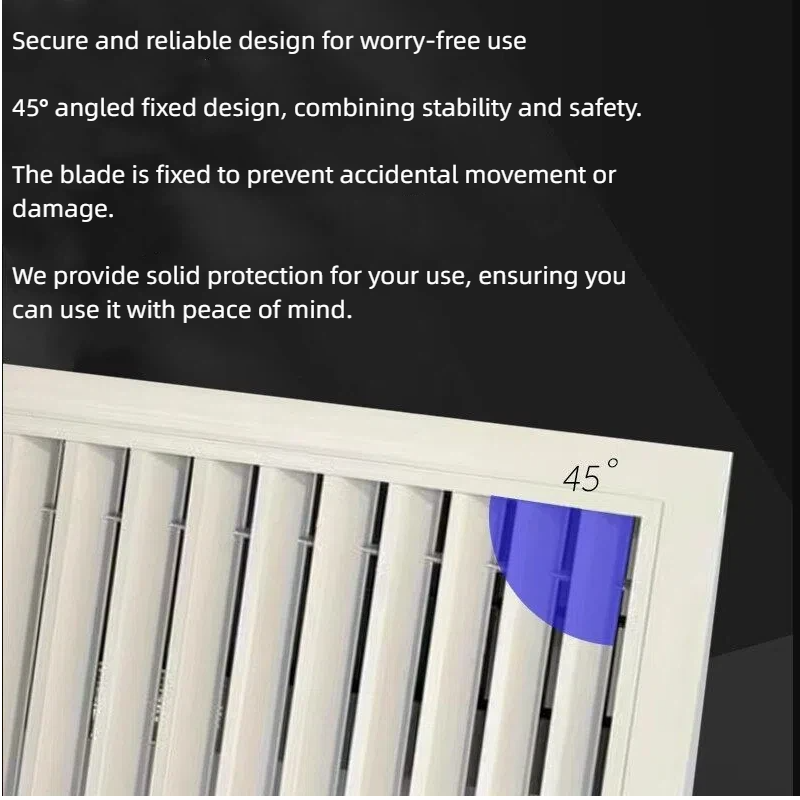 High-quality Aluminum Alloy Access Panel for Office Heating & Air Conditioning Intake Easy Installation Modern Design - Kép 4
