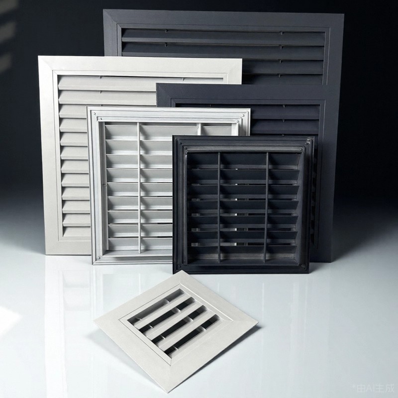 Custom Modern Round Aluminum Alloy Access Panel for Office Air Conditioning Intake Persiennes Air Vents Airflow and Ventilation - Image 2
