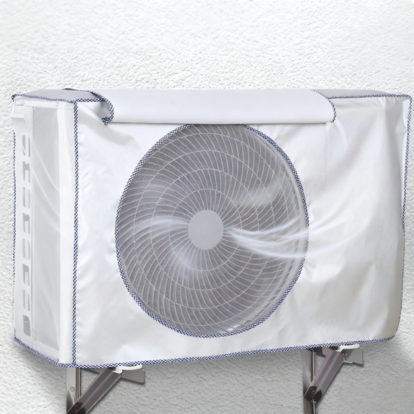 Air Conditioner Cover for Outside Air Conditioning Cover Polyester Cloth Anti-UV Sun Shade for All Seasons Cover Dust Covers