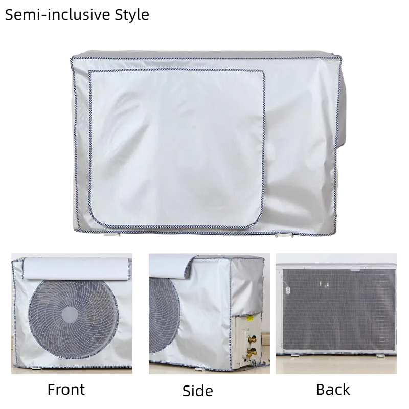Air Conditioner Cover Waterproof Sun Protection Protective Case Air Conditioning Outdoor Main Unit Protective Cover Dust Covers - Image 2