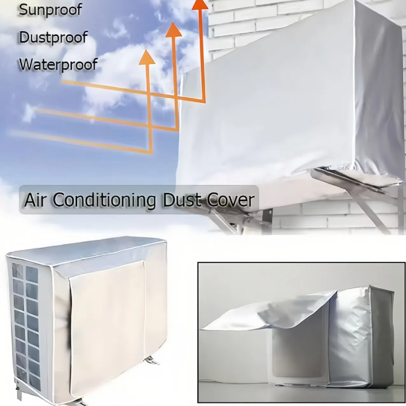 Air Conditioner Cover Waterproof Sun Protection Protective Case Air Conditioning Outdoor Main Unit Protective Cover Dust Covers - Image 4