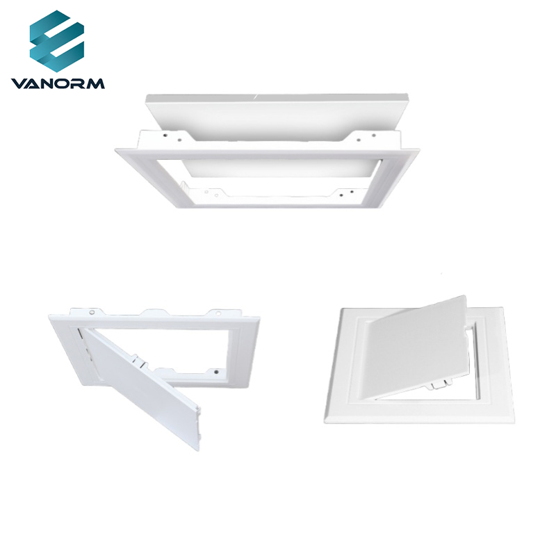 ABS Plastic Access Panel Inspection Maintenance Door Ceiling Suspended Ceiling Plug Cover Ugly air Conditioning Maintenance Port - Billede 3