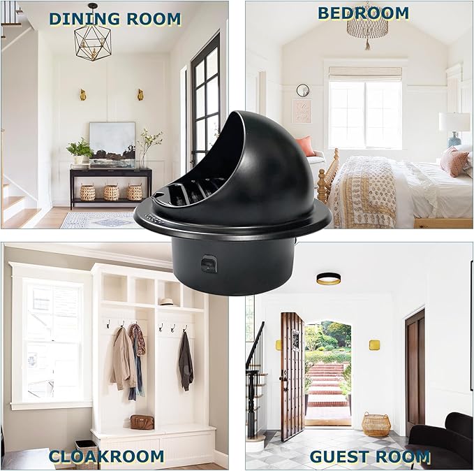 Aço inoxidável 304 Air Vent Cap Victorian Design for Outdoor Office & Apartment Use for Basement & Warehouse Application - Imagem 6