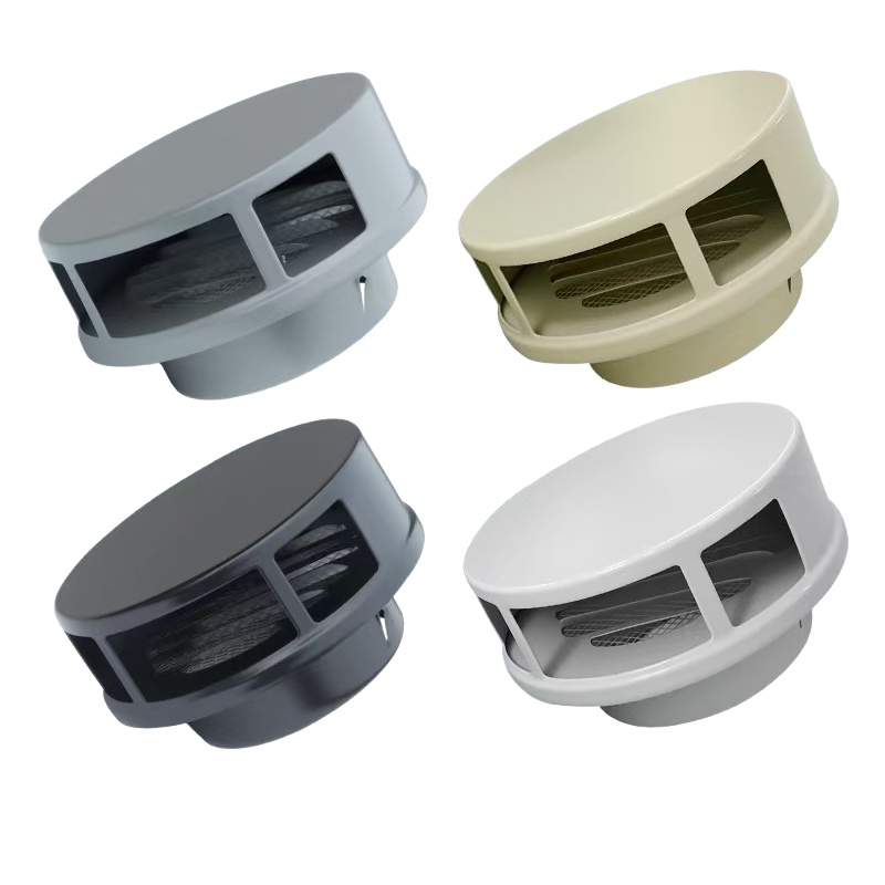 OEM SS304 Rainproof Ventilation Cap Outdoor Office Basement Use Registers & Grilles Painted for Optimal Functionality - Slika 3