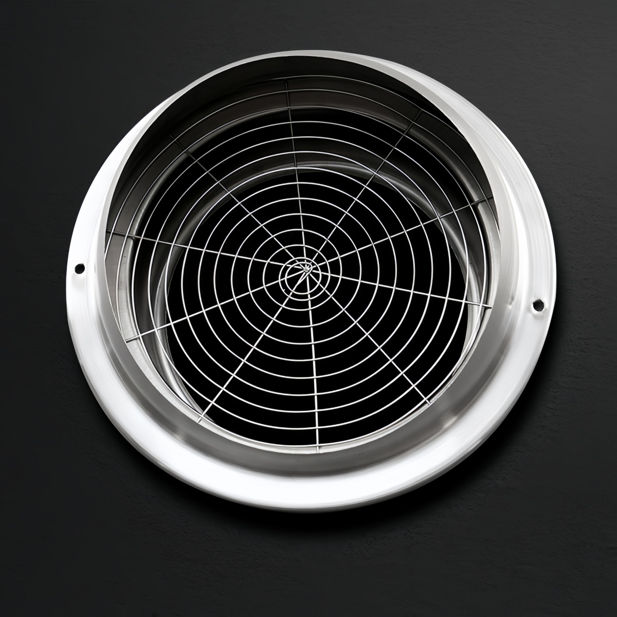 Hotte moderne en acier inoxydable épais, ouverture de Ventilation, mur extérieur sphérique, évent d'évacuation, extracteur de fumée - Image 5