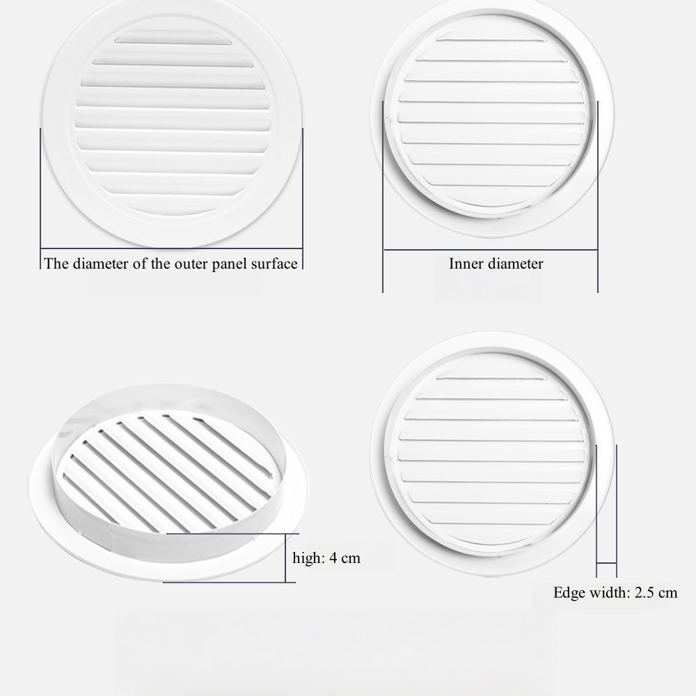 rainproof louvre wind cap product detail view 3