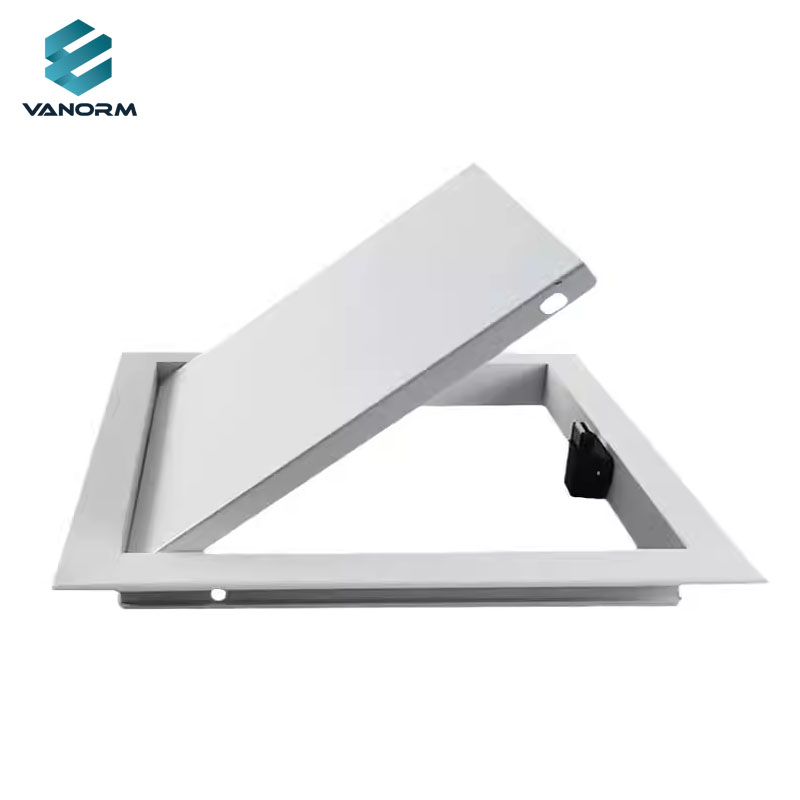 White Powder Coating Metal Steel Wall Inspection Access Door Ceiling Access Panel with Clips Lock
