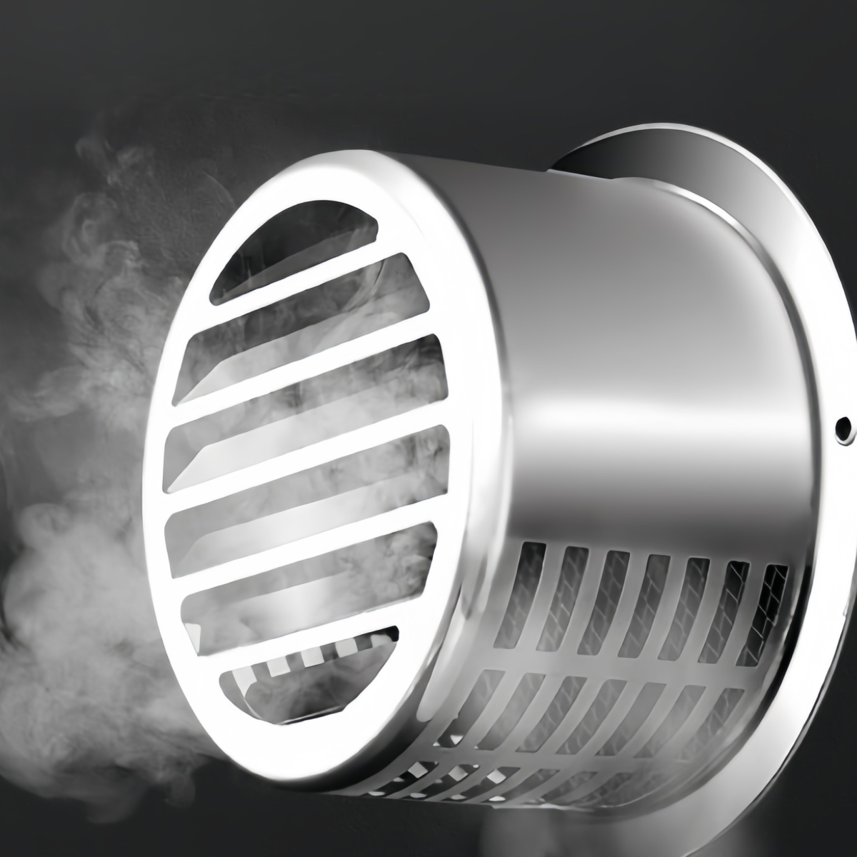 Stainless Steel Hood Rainproof Cover Ventilation Opening air Exchange Hood Range Hood Exhaust Fan Exhaust Outlet Exterior Outlet