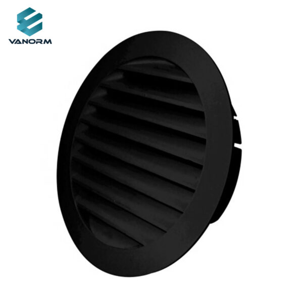 Stainless Steel Cover Rainproof Round Vent Pipe Air Duct Exhaust Grille Cap for HVAC System