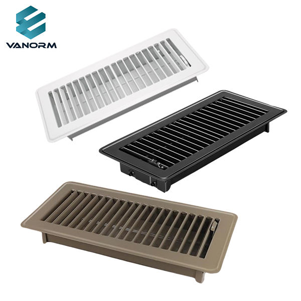 Modern Style 4x10inches Aluminum Alloy Finish Registers Grilles Vents Heavy Duty Home Wall Ceiling Vents Covers Rust-Proof