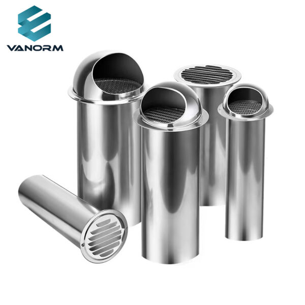 Customized Extended Through-wall Stainless Steel air Intake Caps Exterior Wall air Outlets air Outlet Exhaust Covers