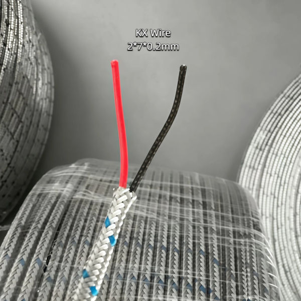 2*7*0.2mm Precision Thermocouple Type K Shielding Wire Compensation Wire RTD Sensor PT100 Cable K/N/E/J
