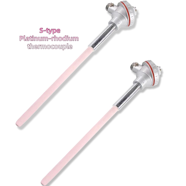 S-type Platinum-rhodium Thermocouple WRP-130 B Type R Type High-temperature Corundum Tube Thermocouple Temperature Sensor