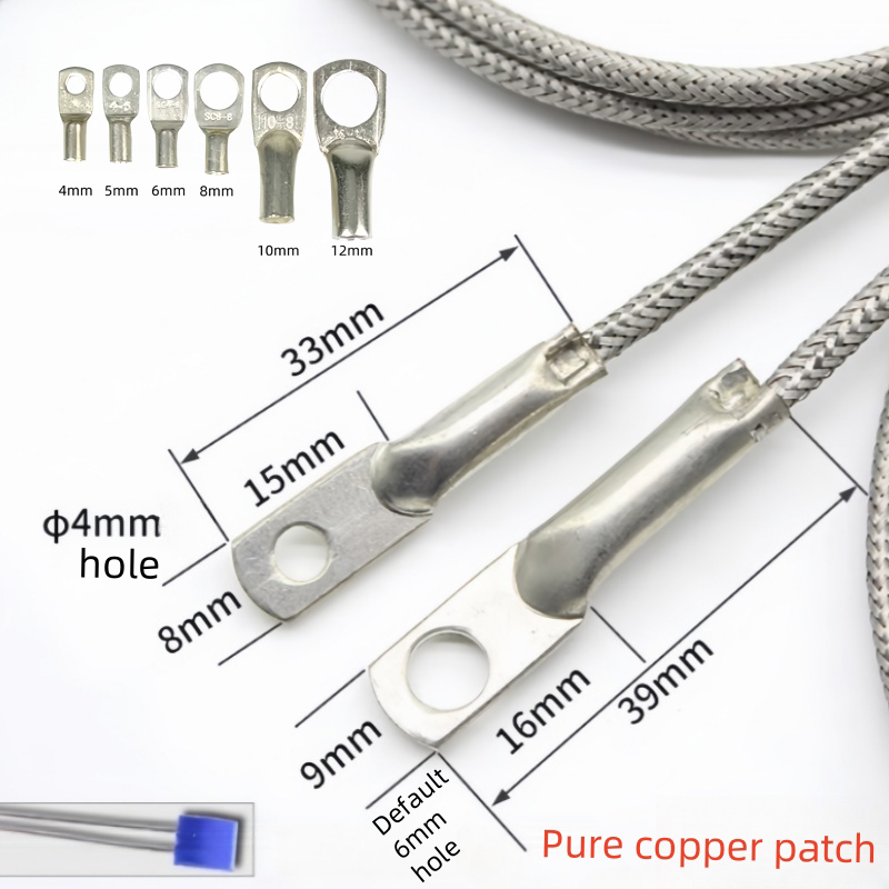 Customized Round Hole Fixed Type Armored Thermocouple Stainless Steel Temperature Sensor with Plug K-type Thermocouple Wire - Image 5
