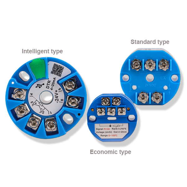 Intelligent PT100 K-type 4-20mA Temperature Conversion Module Thermocouple Current Signal Output Temperature Transmitter S-type