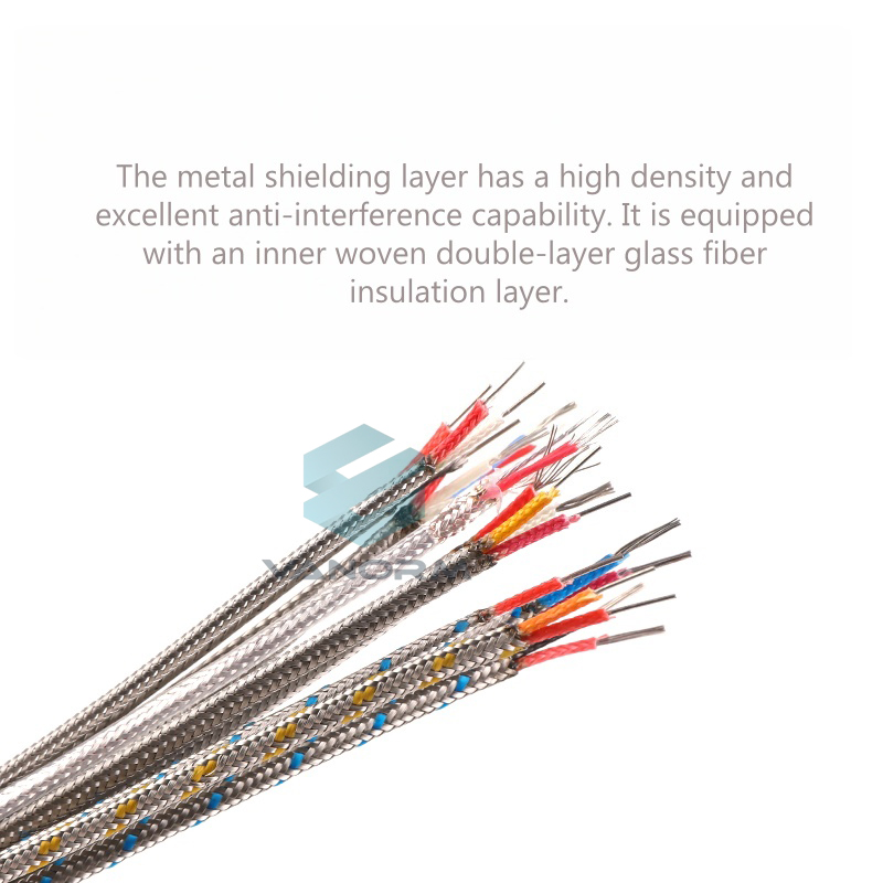 K/E/T/J/N/S/PT100 Precision Thermocouple Shielding Wire Compensation Wire Temperature Measurement Wire PT100 Thermal Resistance - Image 5