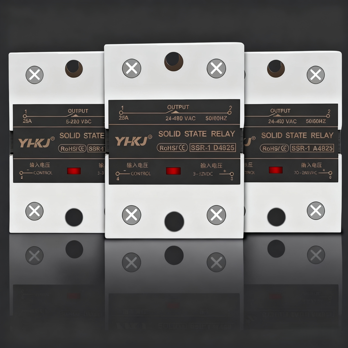 High-quality Solid State Relay SSR-40DA 25A 10A Single-phase 60DA80A100A DC-AC Control for AC - Bild 3