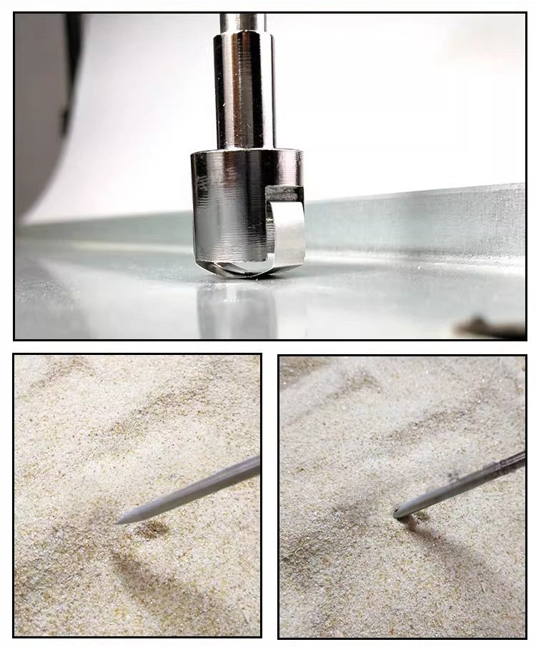 NR-81539 K-type Sharp Tip Thermocouple Temperature Sensor Probe Handheld Sheath for Temperature Measurement High Temperature - Image 4