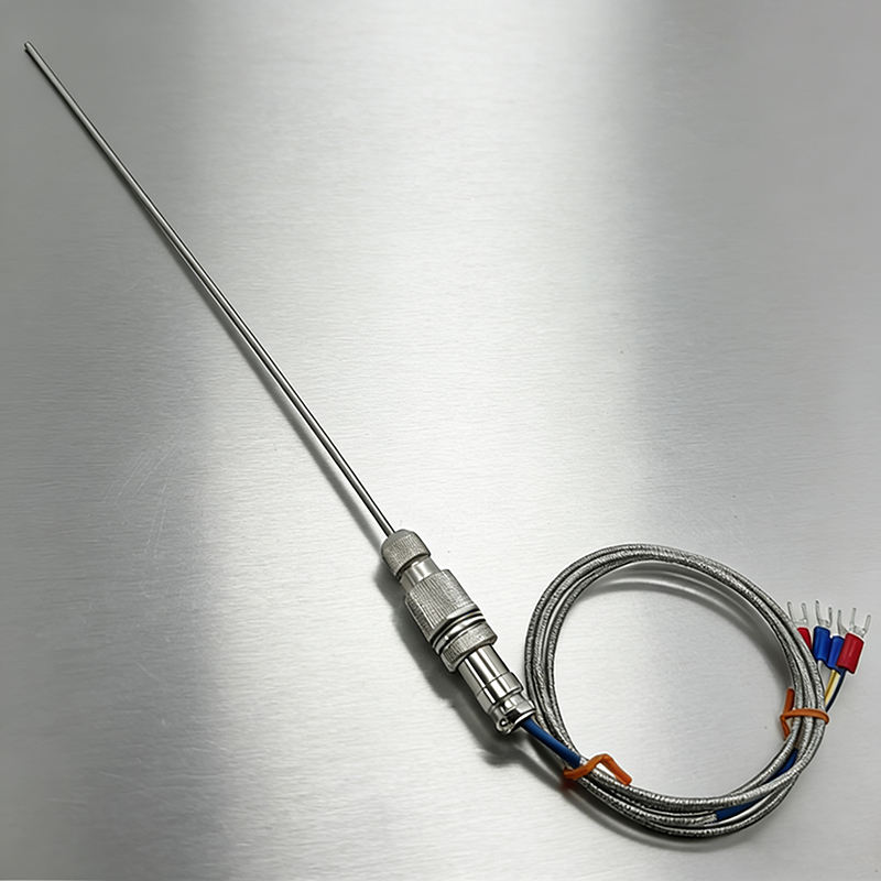 High Quality Pt100 Thermocouple 4 Wire RTD Sensor K/S/N Thermocouple Temperature Sensor With Aviation Connector - Imagem 4