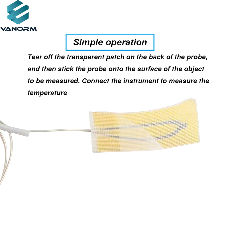 Adhesive Probe K-type Surface Mounted Temperature Sensor Connector Ultra-thin Patch Thermocouple Temperature Measurement Wire - Image 5