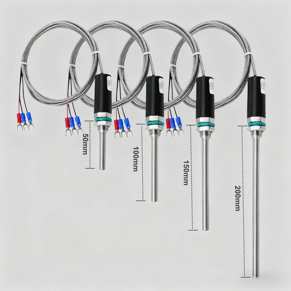 Pt100 Temperature Sensor Platinum Thermoresistor WZP Stainless Steel Waterproof Probe K/E Type Thermocouple Cu50 Temperature - Image 4