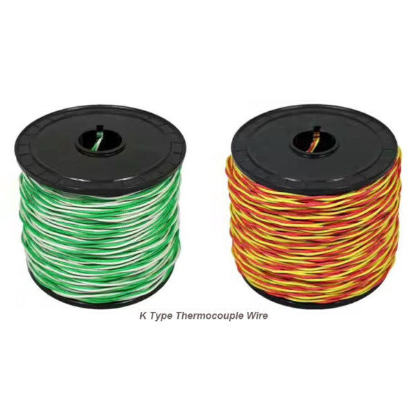 High Temperature K Type Thermocouple Wire Extension Cable Glassfiber Insulated High Temp PWHT Accessories Cable Thermocouple