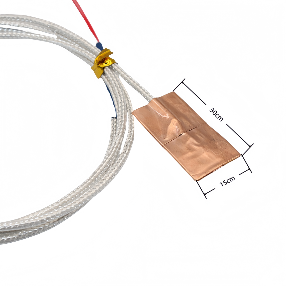 T K Type High-temperature Thermocouple Thin Film Probe Self-adhesive Thermocouple Surface Temperature Sensors